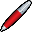 Pen Red Icon